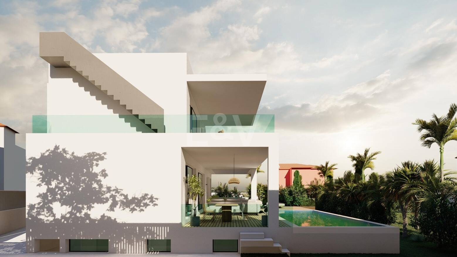 Stunning Modern Villa Project i San Pedro Beachside