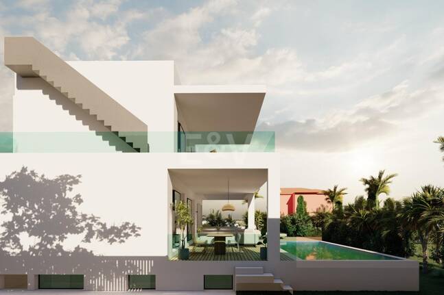 Stunning Modern Villa Project i San Pedro Beachside