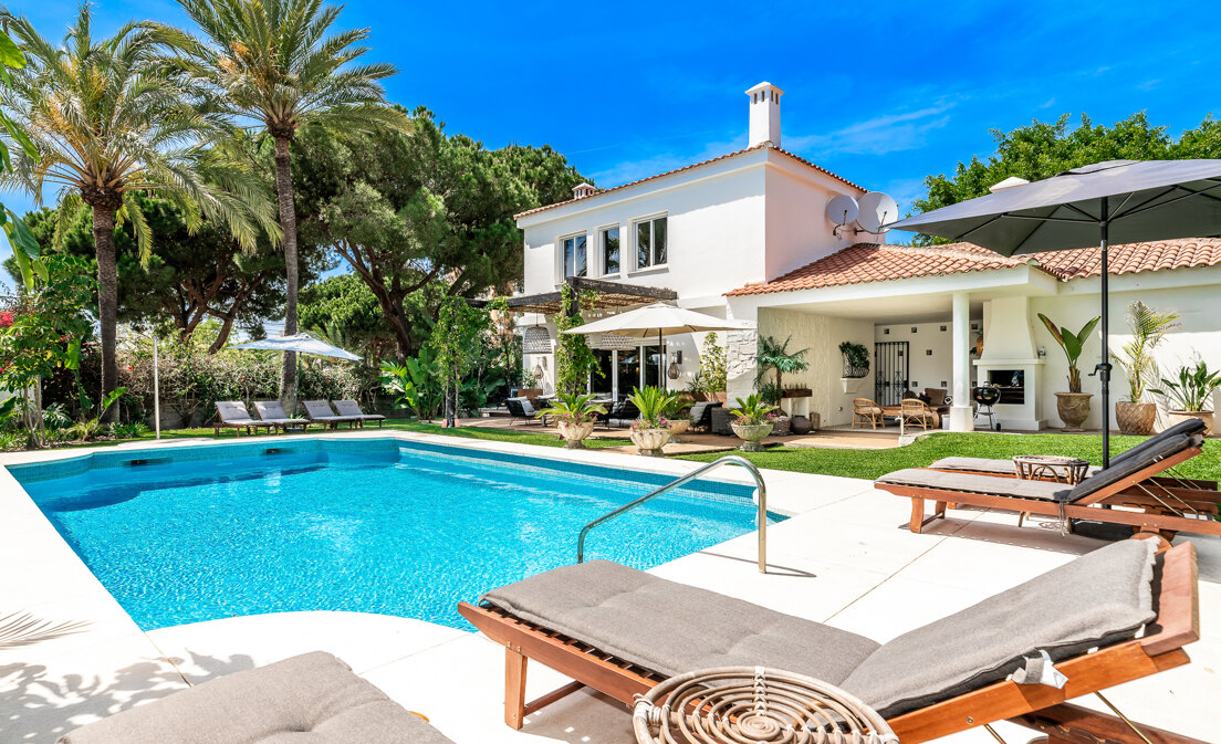 Superbe villa dans l'urbanisation exclusive de Marbella