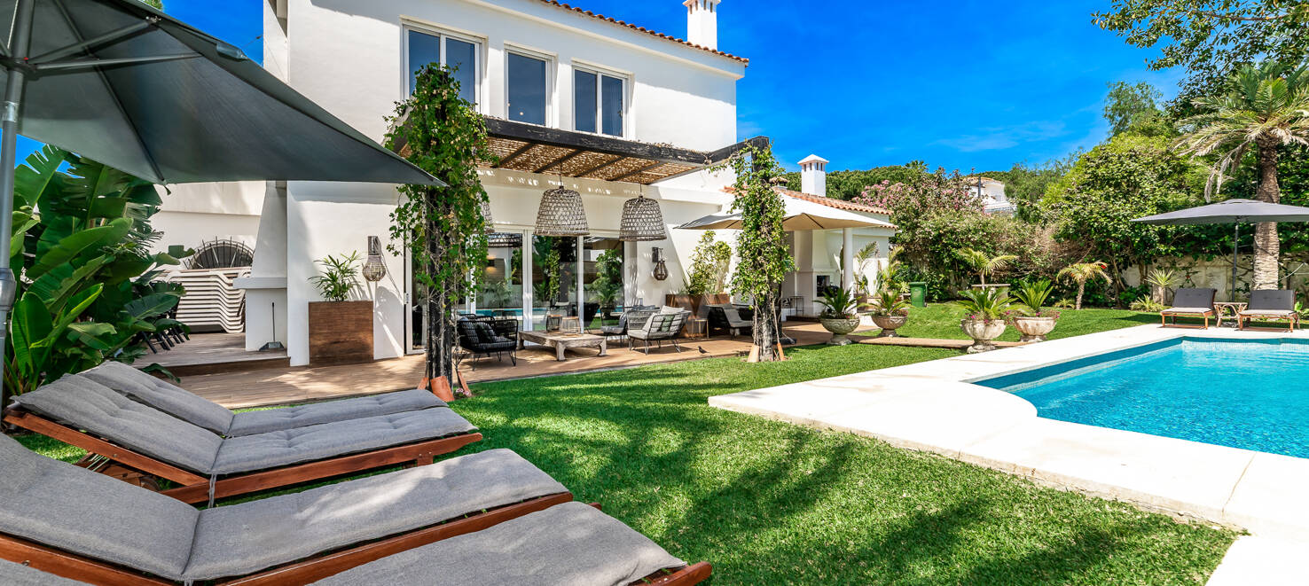 Fantastisk villa i Marbellas exklusiva strand urbanisering