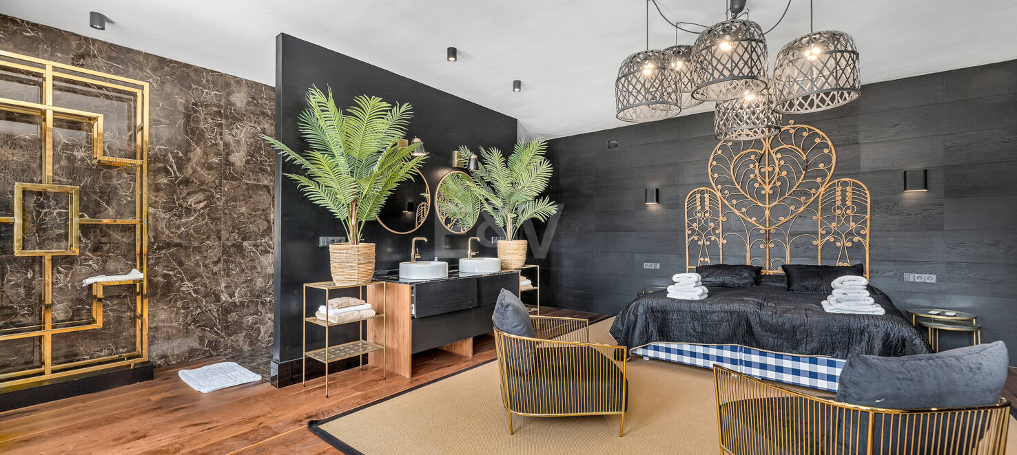 Fantastisk villa i Marbellas exklusiva strand urbanisering