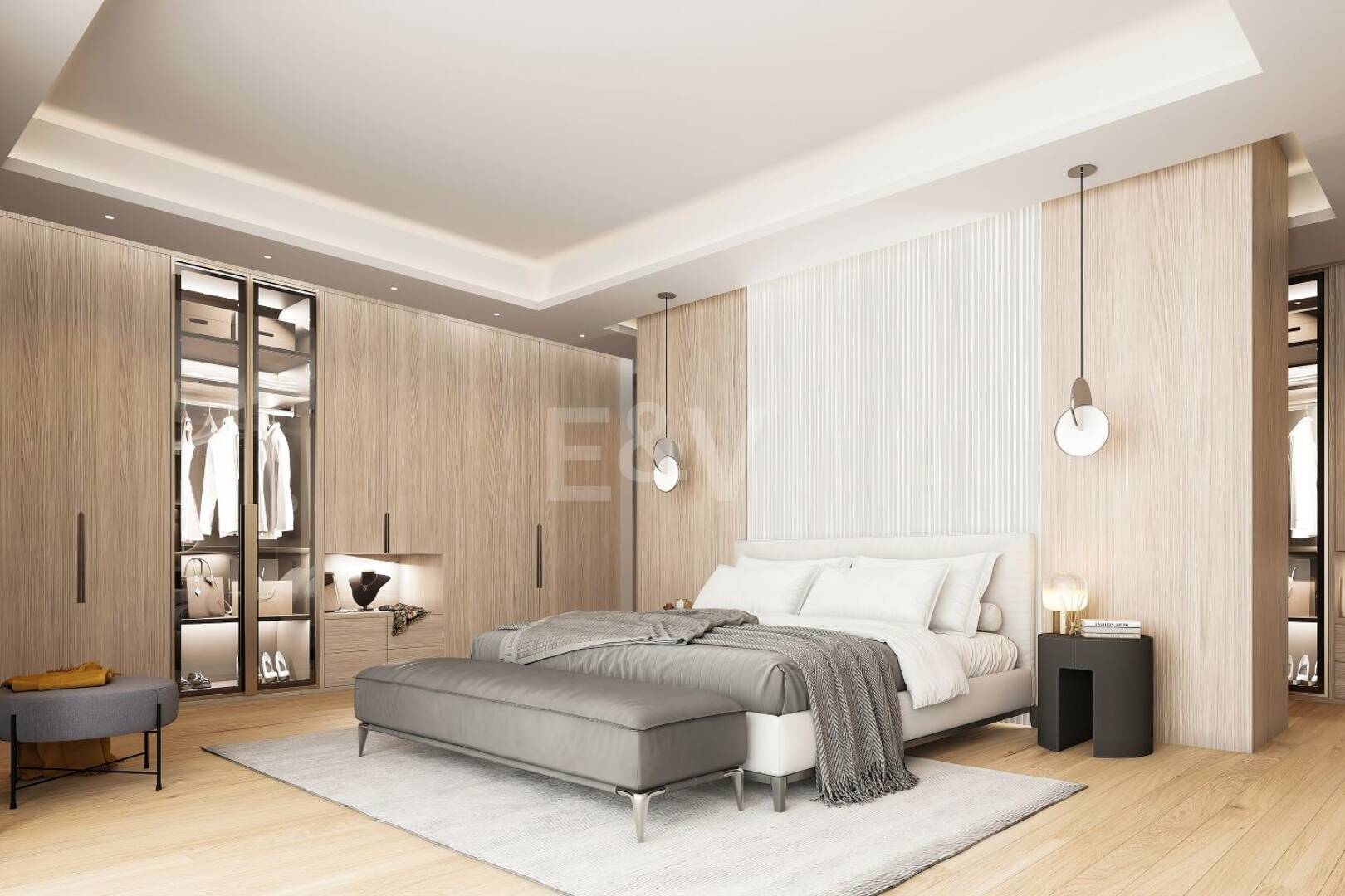 Projet de Villa El Paraiso Alto contemporain avec vue sur le golf et la mer