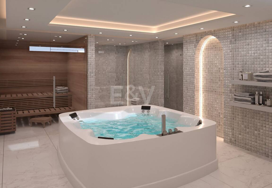 Projet de Villa El Paraiso Alto contemporain avec vue sur le golf et la mer