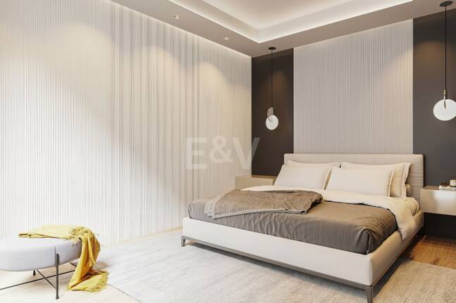 Projet de Villa El Paraiso Alto contemporain avec vue sur le golf et la mer