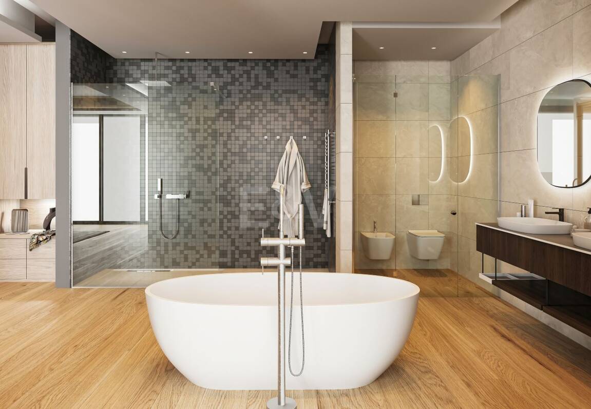 Projet de Villa El Paraiso Alto contemporain avec vue sur le golf et la mer