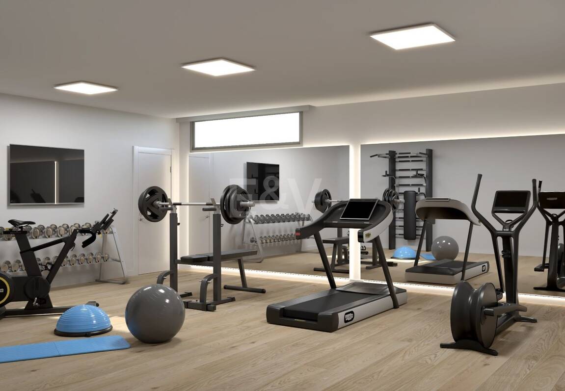 Projet de Villa El Paraiso Alto contemporain avec vue sur le golf et la mer