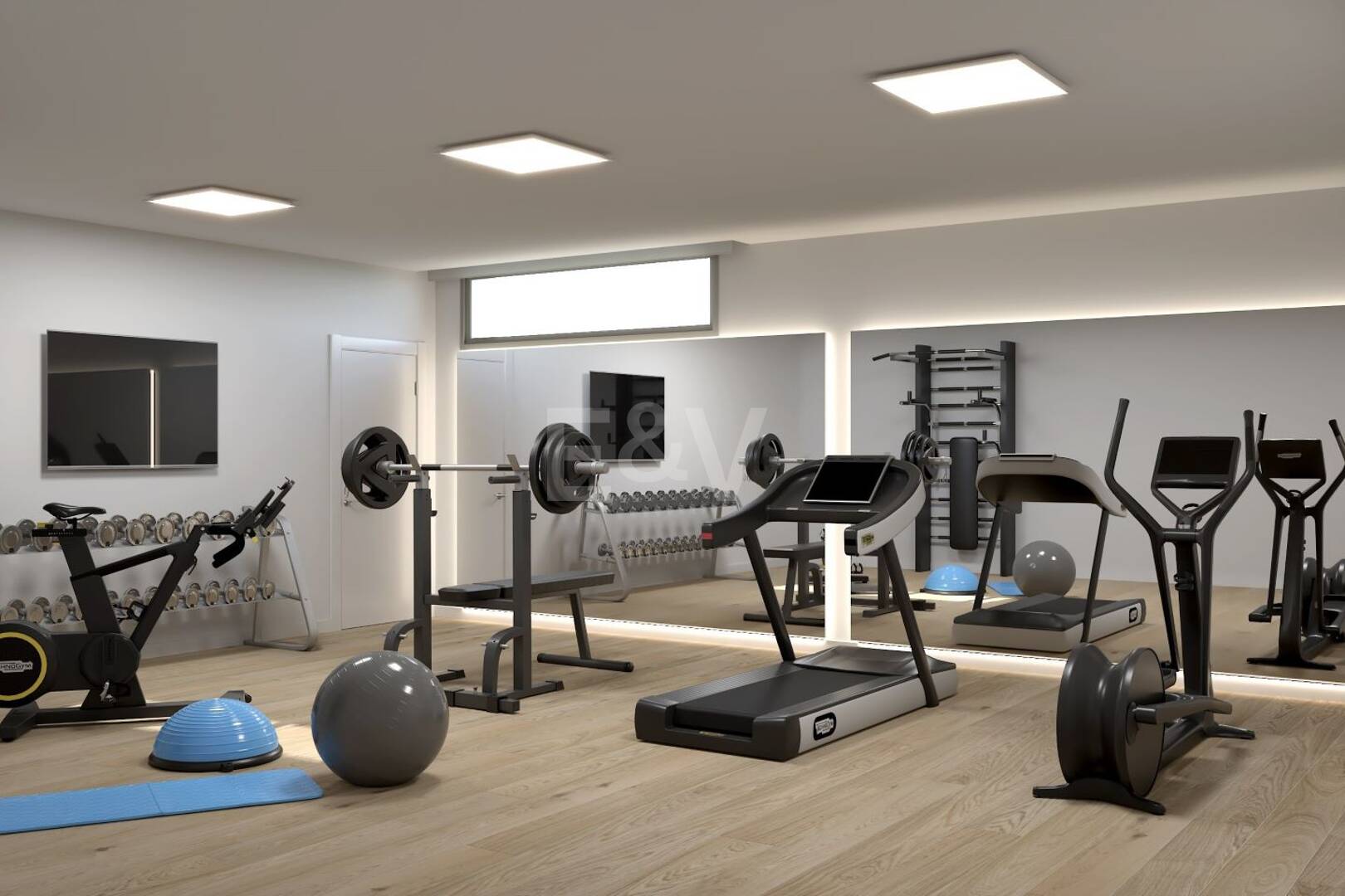 Projet de Villa El Paraiso Alto contemporain avec vue sur le golf et la mer