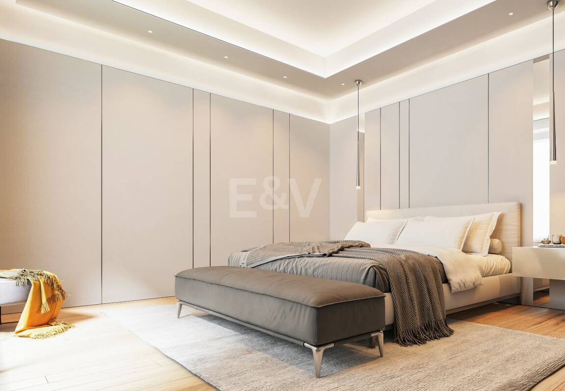 Projet de Villa El Paraiso Alto contemporain avec vue sur le golf et la mer