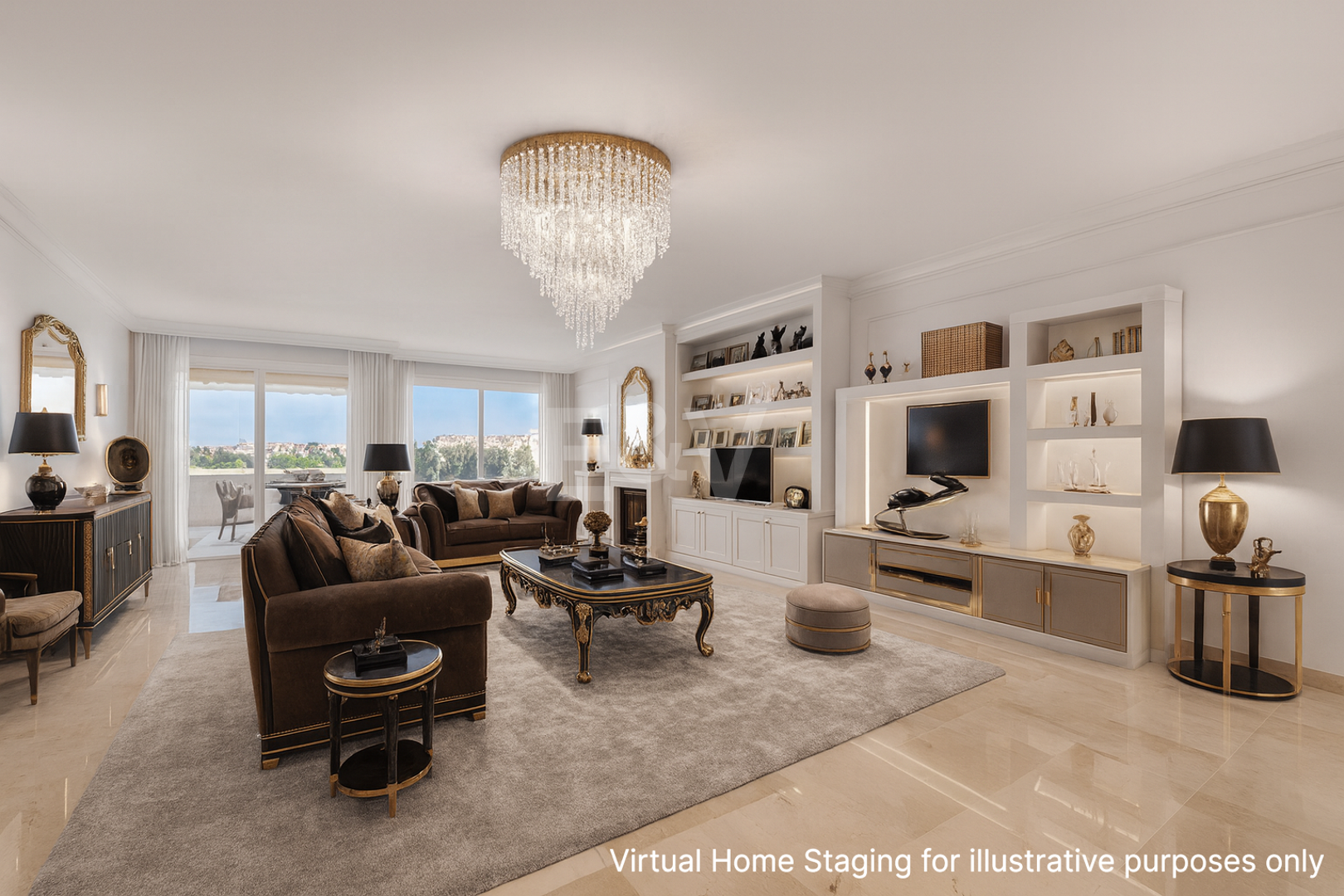 Geräumiges Guadalmina Apartment in Frontline-Golfanlage.