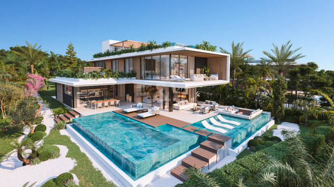 Un projet de luxe de seulement 5 Villas à Cascada de Camoján