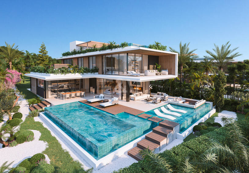 Ein Luxusprojekt mit nur 5 Villen im Cascada de Camoján