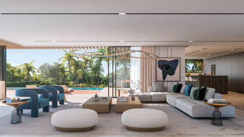 Un projet de luxe de seulement 5 Villas à Cascada de Camoján