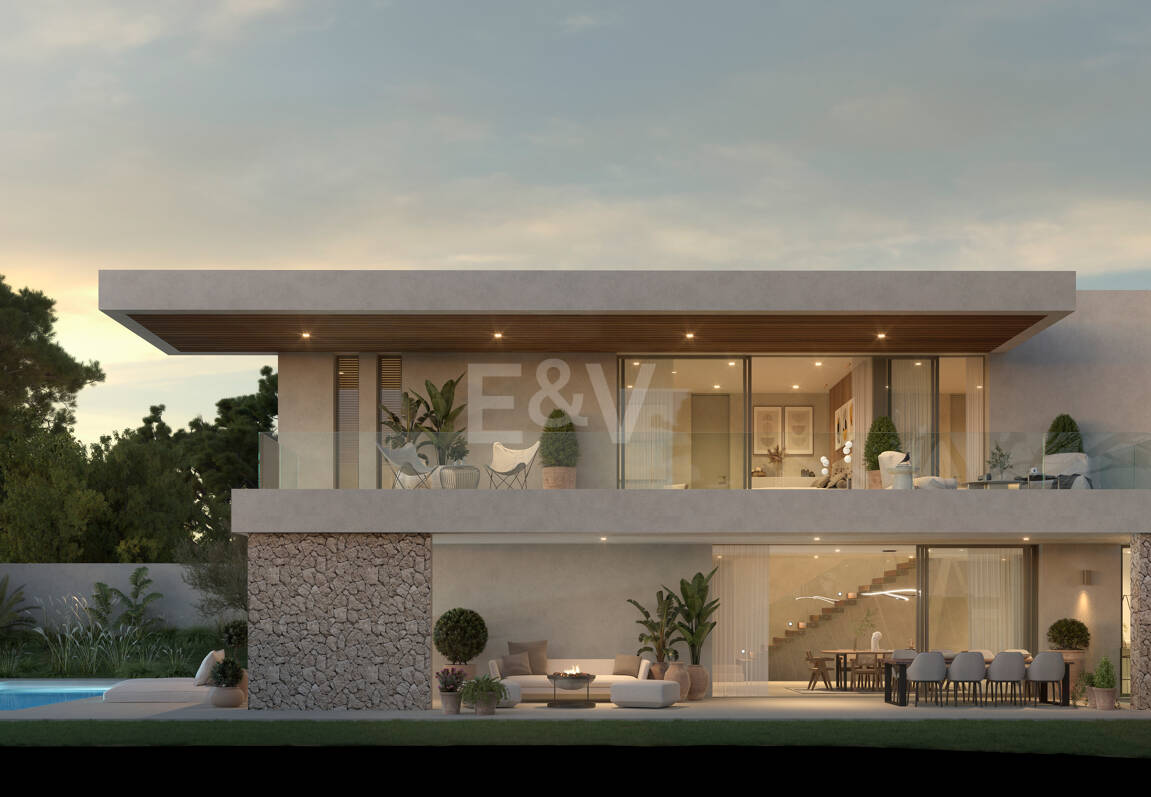 Moderna Villa Llave en Mano a Pocos Pasos de la Playa