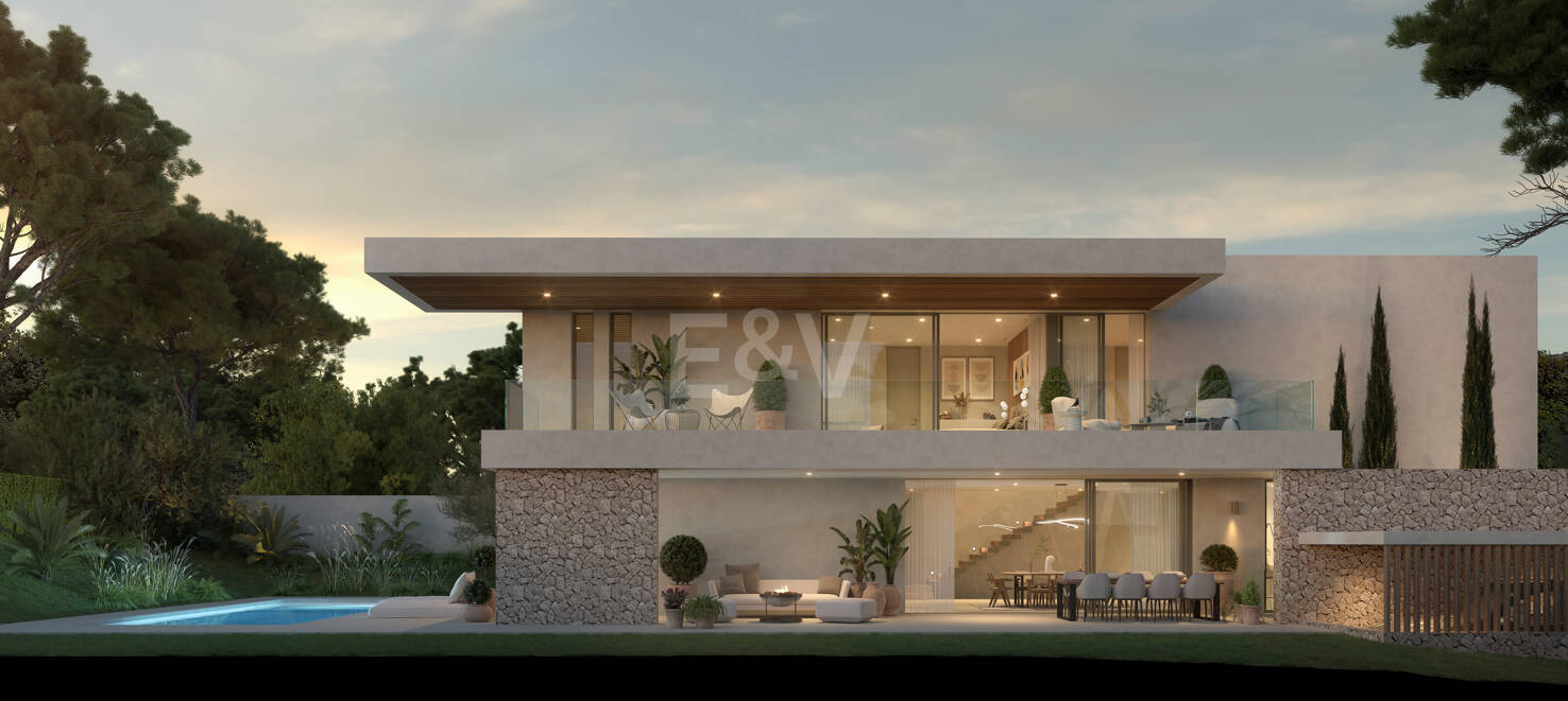 Elegant och modern villa i Elviria bara några steg från stranden