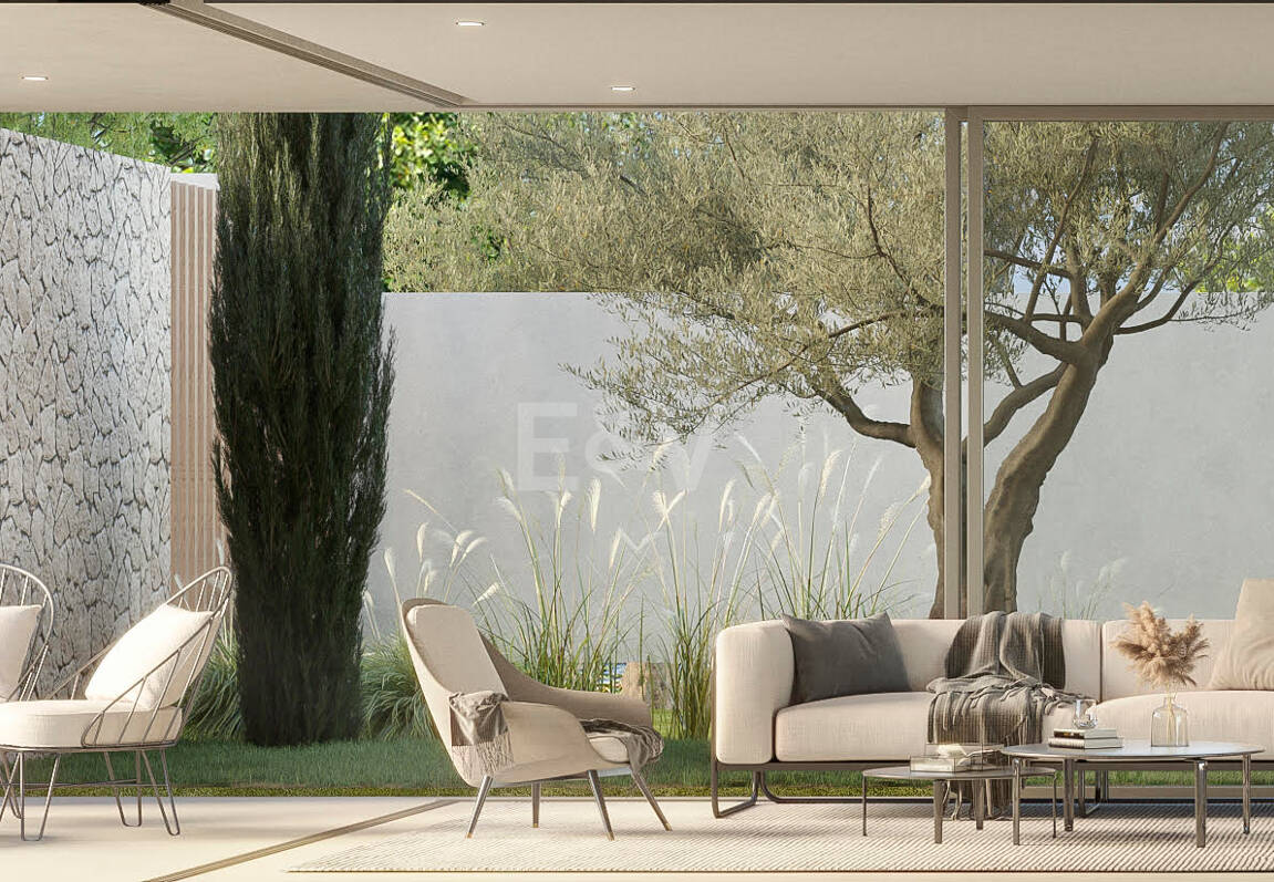 Moderna Villa Llave en Mano a Pocos Pasos de la Playa