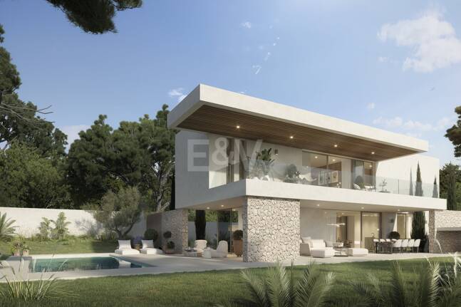 Moderna Villa Llave en Mano a Pocos Pasos de la Playa