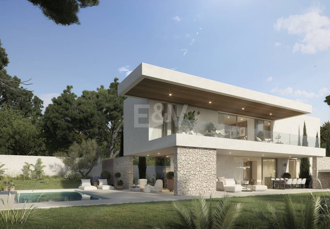 Moderna Villa Llave en Mano a Pocos Pasos de la Playa