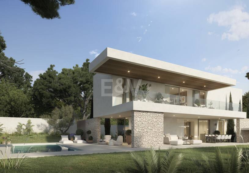 Moderna Villa Llave en Mano a Pocos Pasos de la Playa