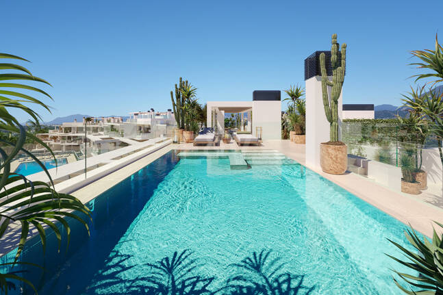 Duplex Penthouse in Marbella, Gehdistanz nach Puente Romano auf der Goldenen Meile