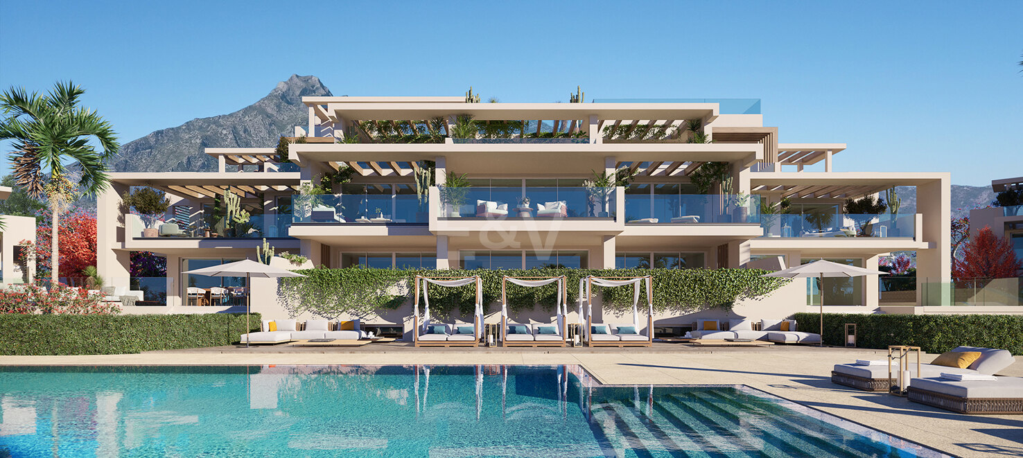 Duplex Penthouse in Marbella, Gehdistanz nach Puente Romano auf der Goldenen Meile