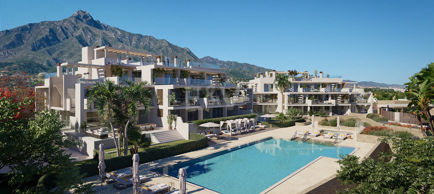 Ático dúplex en Marbella, Distancia a pie de Puente Romano en la Milla de Oro