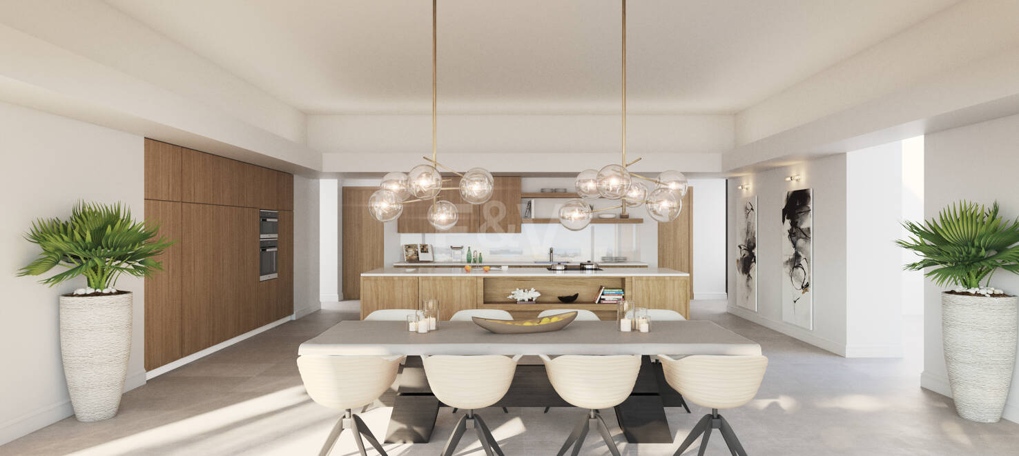 Contemporary Villa Frontline Los Flamingos Golf with Open Sea Views