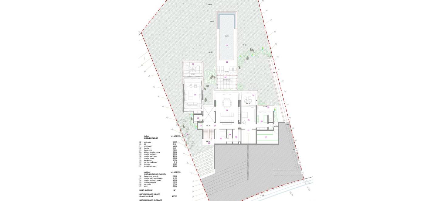 Contemporary Villa Frontline Los Flamingos Golf with Open Sea Views