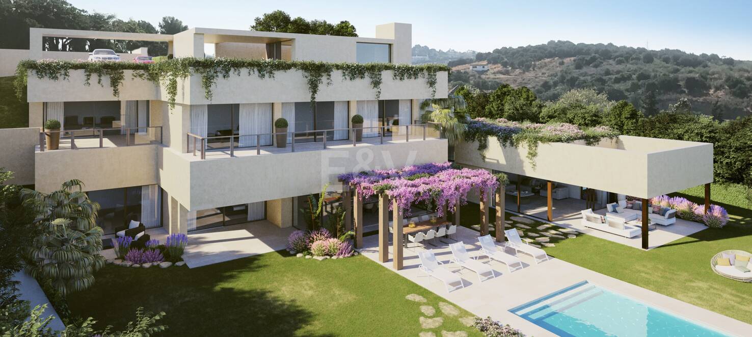 Contemporary Villa Frontline Los Flamingos Golf with Open Sea Views