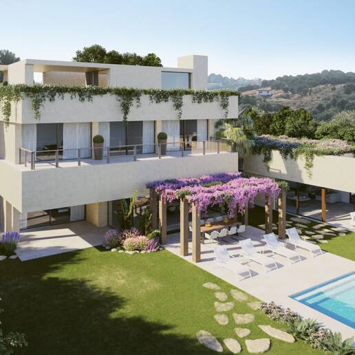 Contemporary Villa Frontline Los Flamingos Golf with Open Sea Views