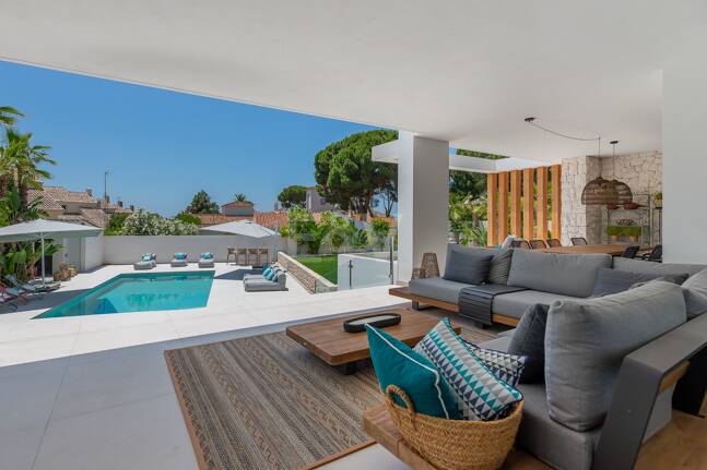 Lyxvilla i Costabella, Marbella East. Priser från 11 000 euro per vecka