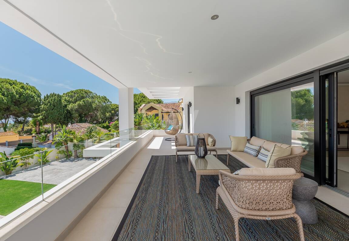 Lyxvilla i Costabella, Marbella East. Priser från 11 000 euro per vecka