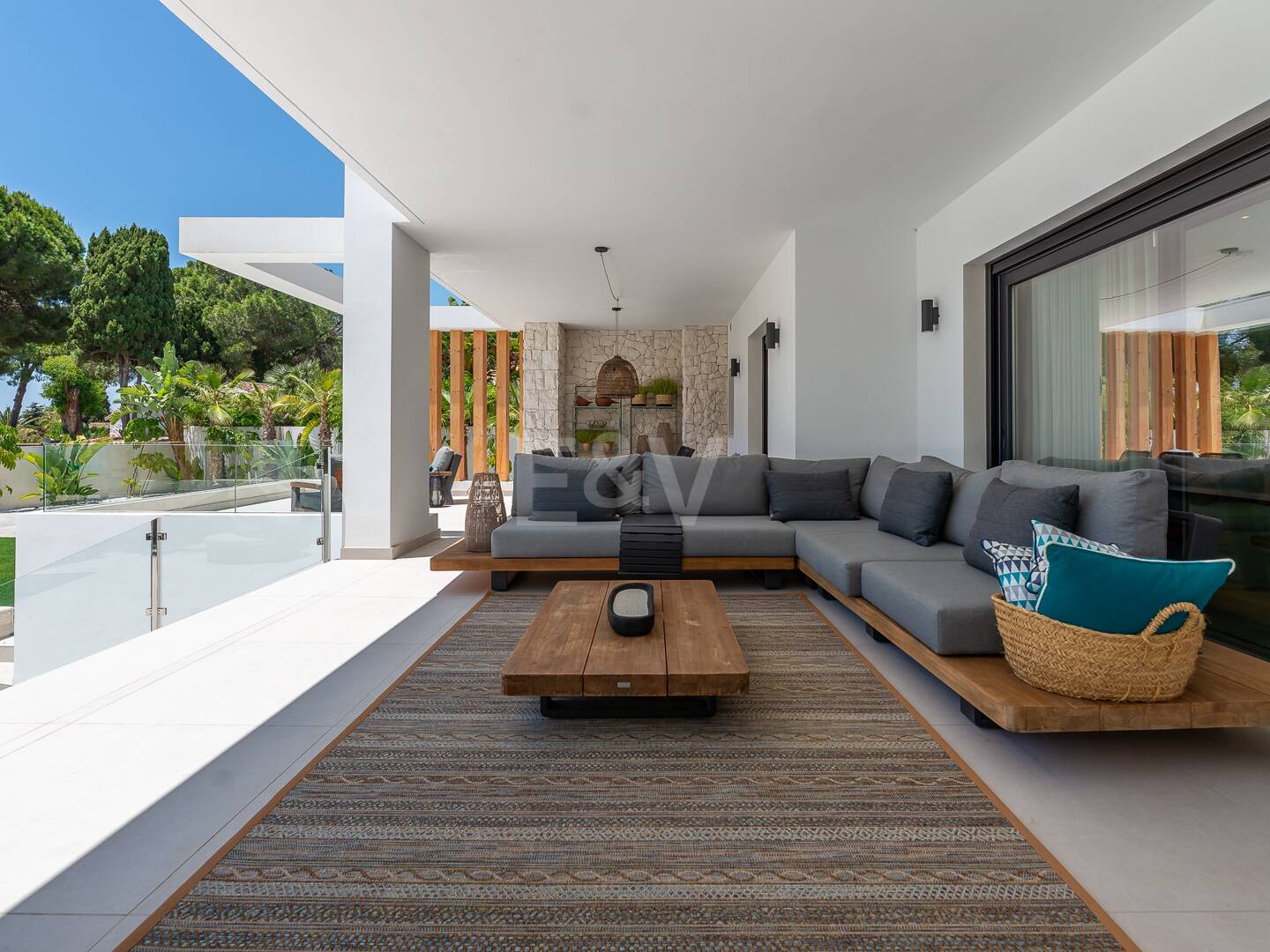 Lyxvilla i Costabella, Marbella East. Priser från 11 000 euro per vecka