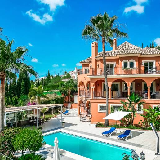 Villa att hyra i Los Arqueros, Benahavis