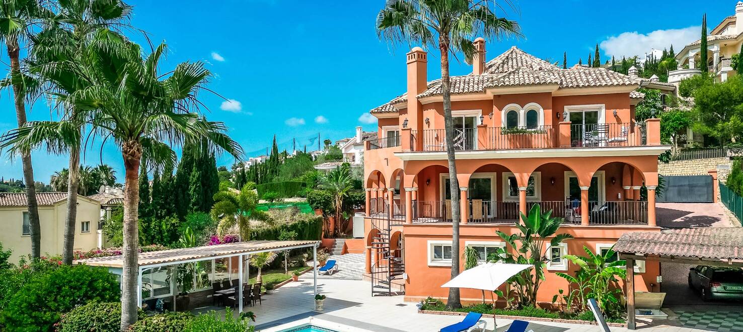 Villa att hyra i Los Arqueros, Benahavis
