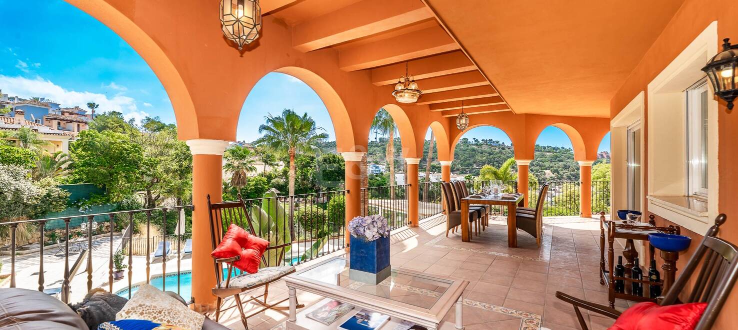 Villa att hyra i Los Arqueros, Benahavis