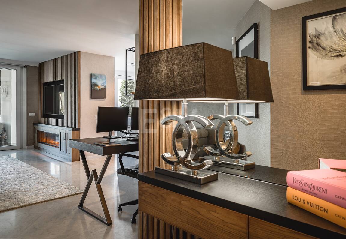 Impeccable Southwest-Facing Garden Apartment in Marina Puente Romano