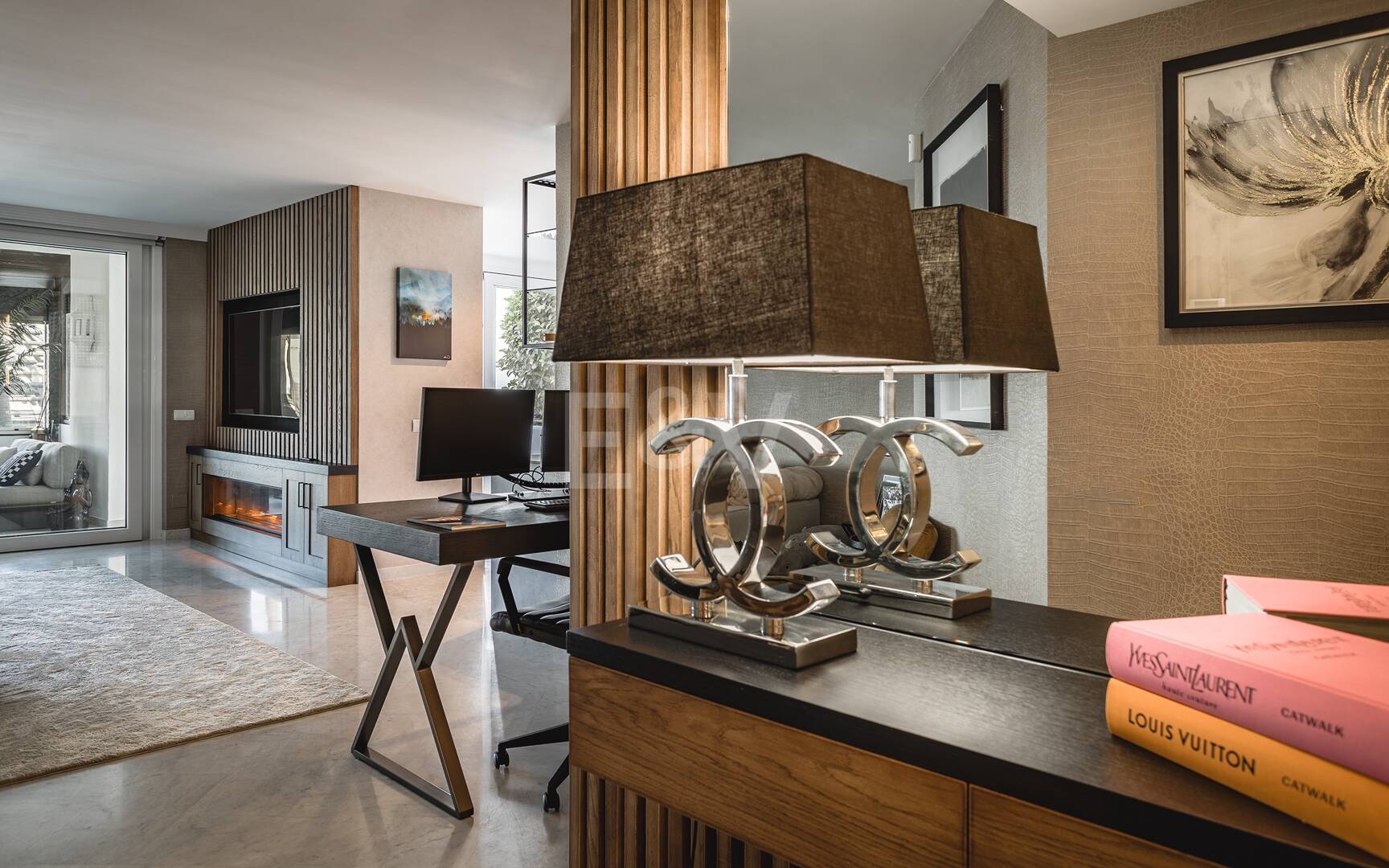 Impeccable Southwest-Facing Garden Apartment in Marina Puente Romano