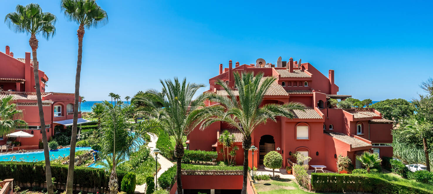 Penthouse unique au coeur d'Elviria dans l'urbanisation de la plage de Frontline