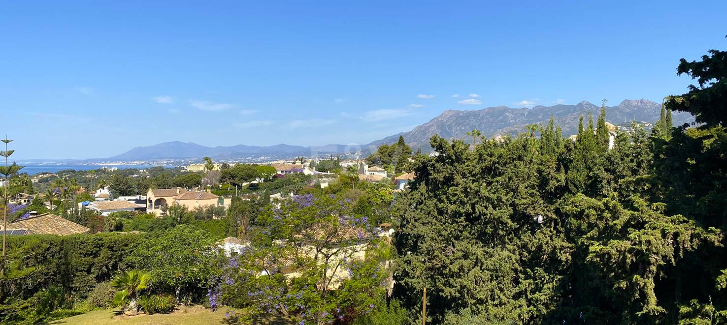 Villa in El Rosario with Panoramic Views in Garden Oasis