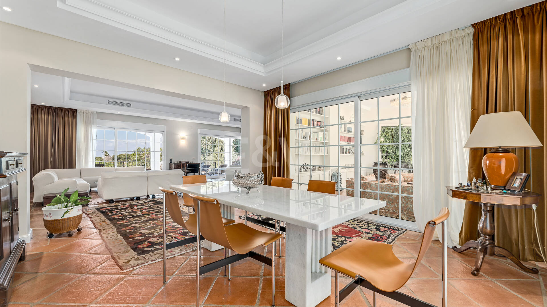 Villa in El Rosario with Panoramic Views in Garden Oasis