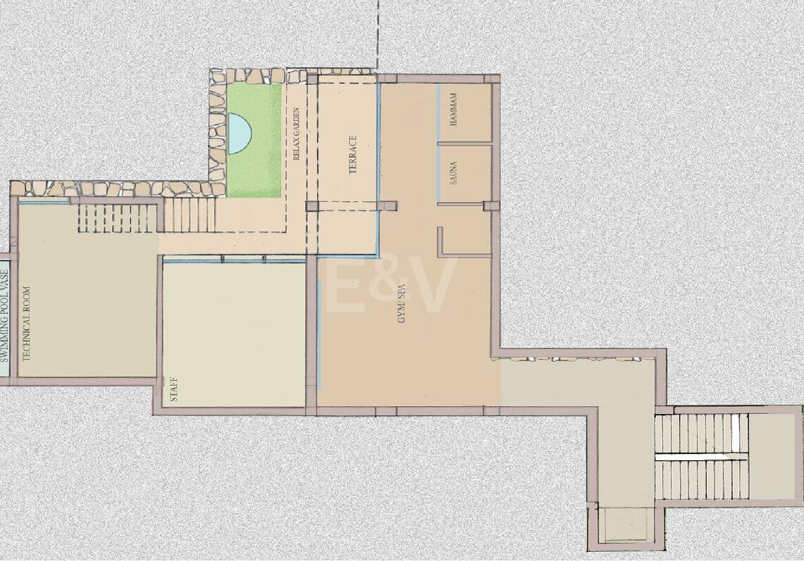Projet de Villa à Los Flamingos Golf avec vue panoramique sur le golf et la mer