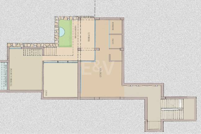 Villenprojekt in Los Flamingos Golf mit Panoramablick auf Golf und Meer