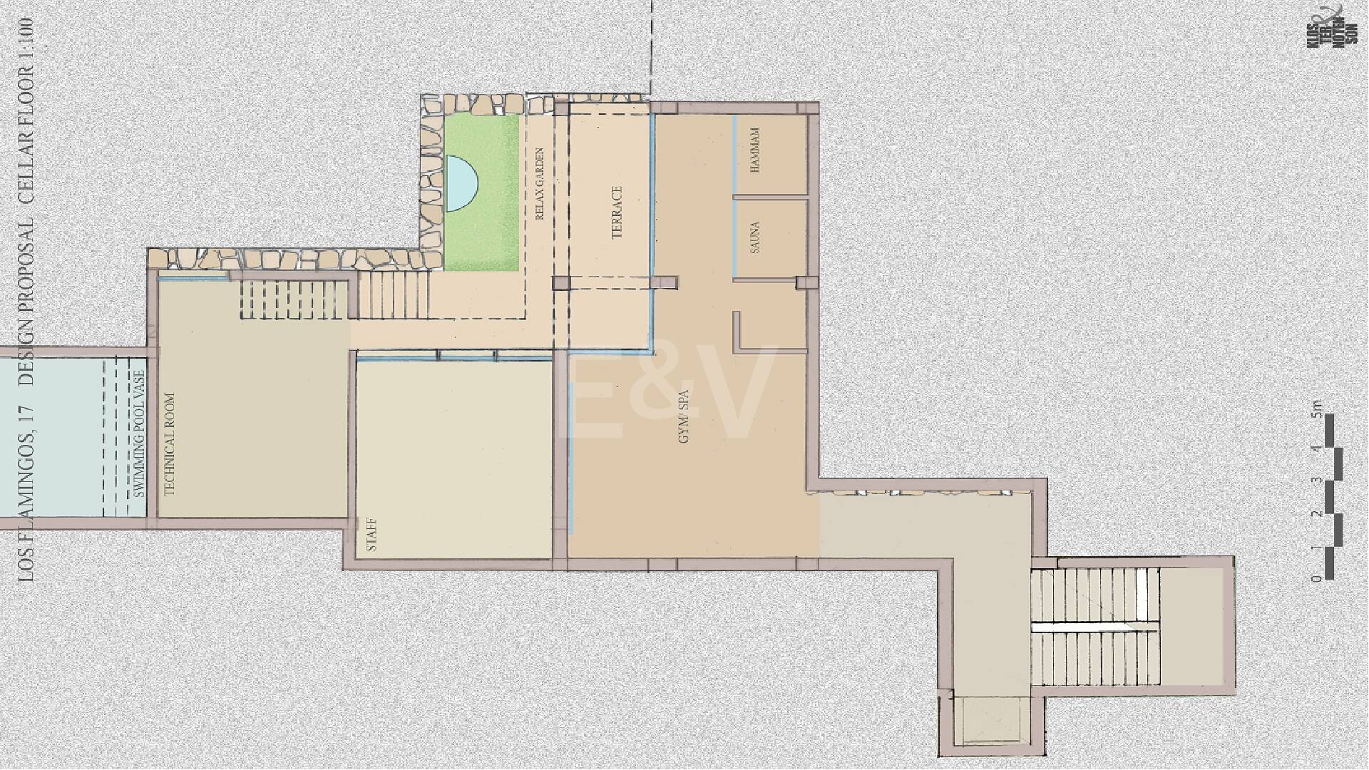 Villenprojekt in Los Flamingos Golf mit Panoramablick auf Golf und Meer
