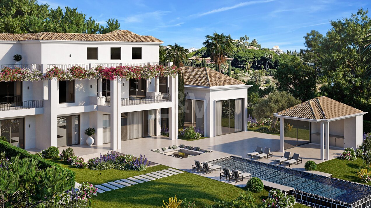 Villa Project in Los Flamingos Golf with Panoramic Views of Golf & Sea