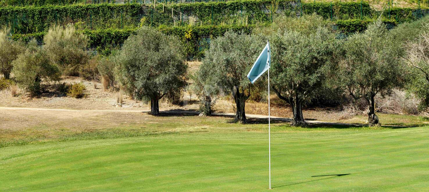 Villenprojekt in Los Flamingos Golf mit Panoramablick auf Golf und Meer