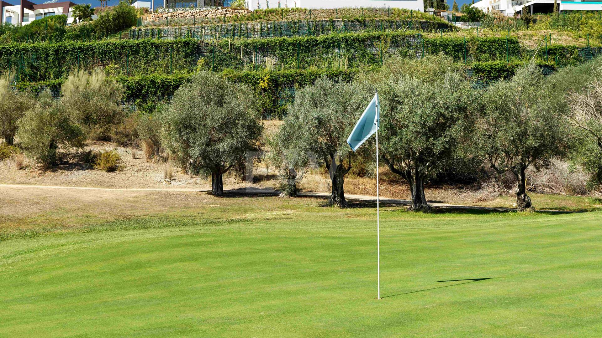 Villenprojekt in Los Flamingos Golf mit Panoramablick auf Golf und Meer