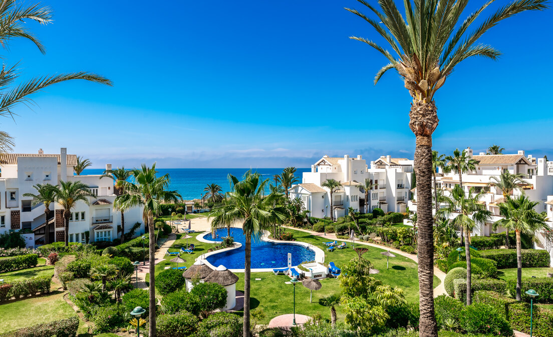 Penthouse Frontline Beach w Los Monteros