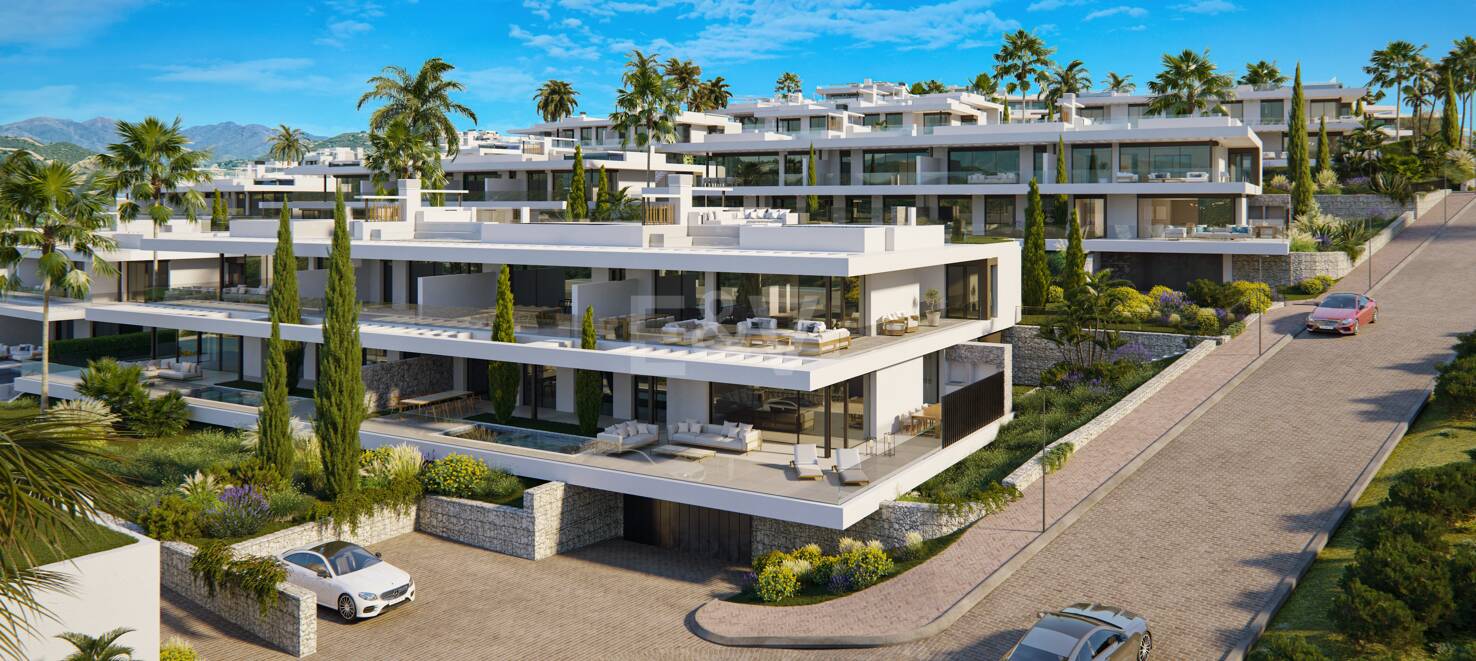 Lyx ny byggnad lägenhet i Los Monteros