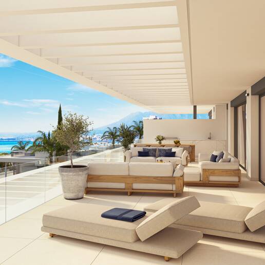 Lyx ny byggnad lägenhet i Los Monteros