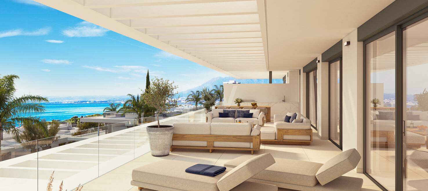 Luxusvillen mit Meerblick in Los Monteros